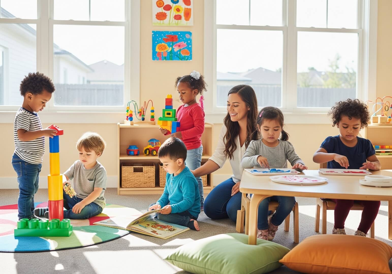 Circle time story session